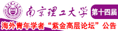 高清大鸡吧日逼AV南京理工大学第十四届海外青年学者紫金论坛诚邀海内外英才！